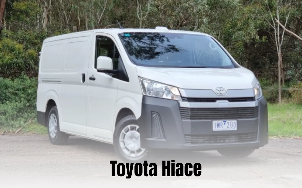 Toyota Hiace available for Monthly Car Rental in Dhaka, perfect for business trips, airport rides, and everyday city travel.